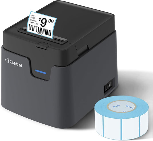 CLABEL Bluetooth Label Printer: Efficient 2-Inch Barcodes