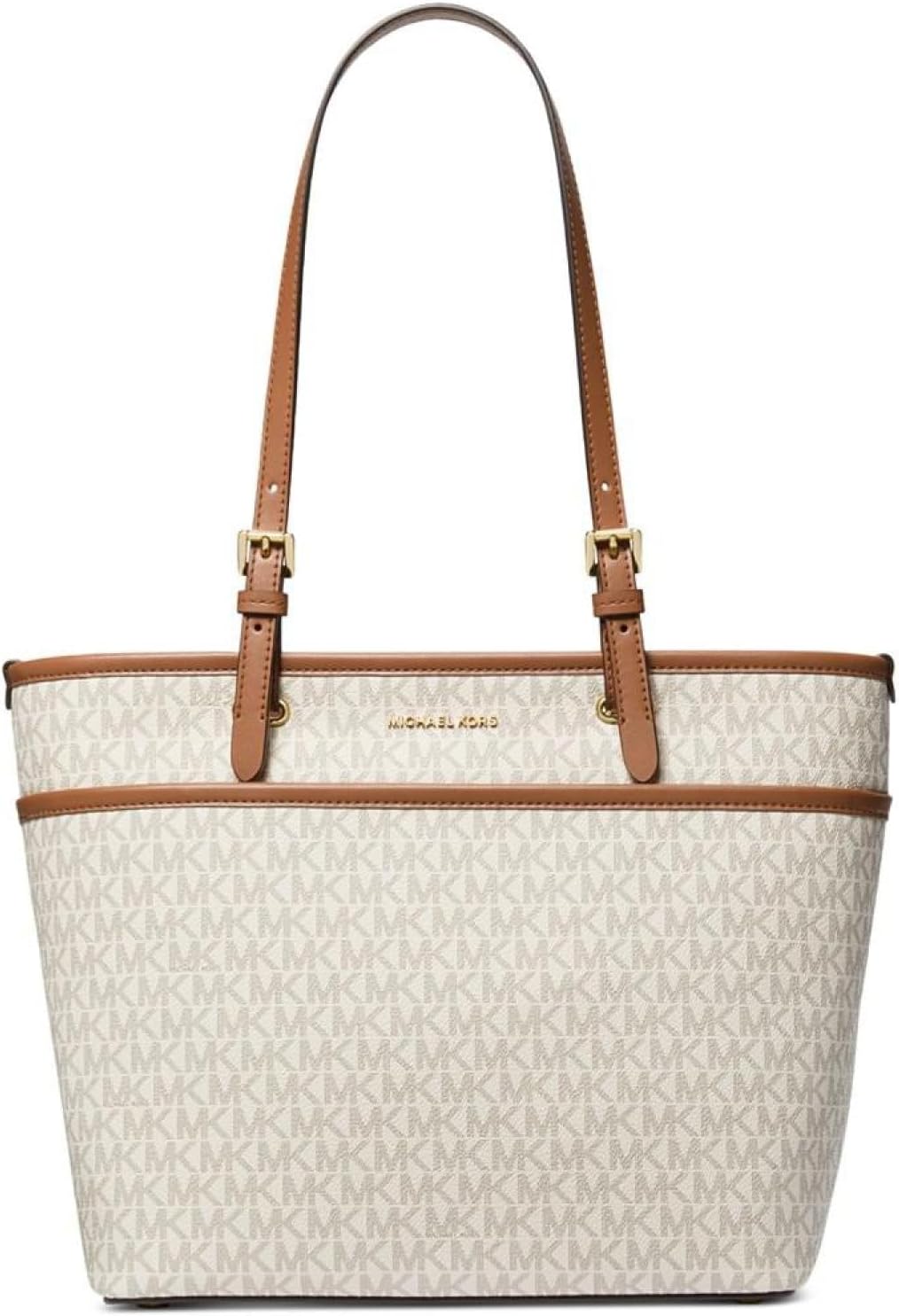 Michael Kors Winston Medium Top-Zip Pocket Tote Bag Review