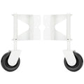 Spring Loaded Gate Caster for Wooden Gate PVC Fence - Heavy Duty 4in