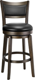 PrimeZone Swivel Bar Stools 26 in Counter Height - Comfortable 360