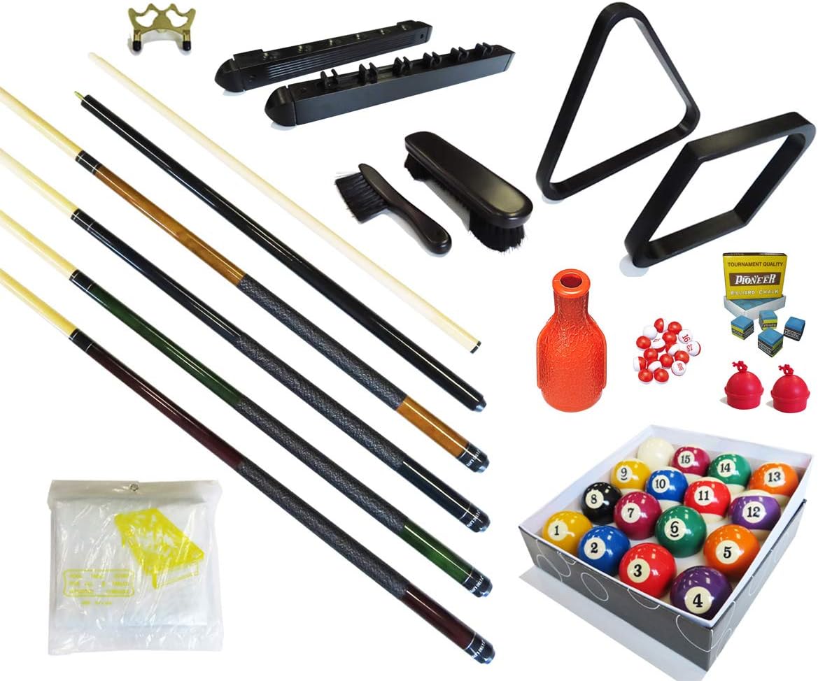 Premium Billiard Accessory Kit with Pool Table Essentials