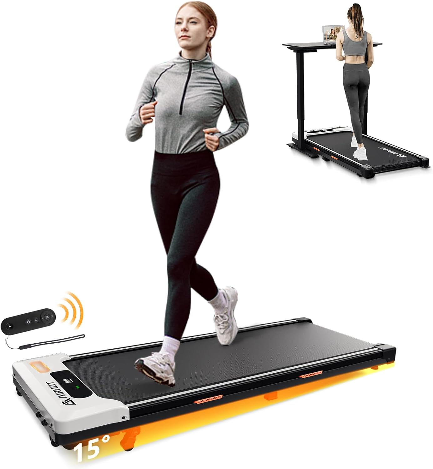 Portable Incline Walking Pad for Home - AIRHOT