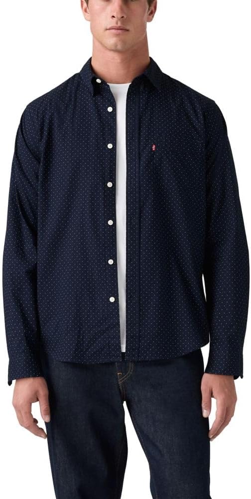 Levi's Men's Classic Long Sleeve Button Up Shirt for Versatile Style