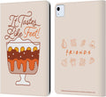 Friends Tastes Like Feet Key Art Leather Wallet Case for iPad Air 11