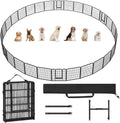 Yaheetech 32 Panels Outdoor Dog Playpen - Portable Pet Exercise Fence
