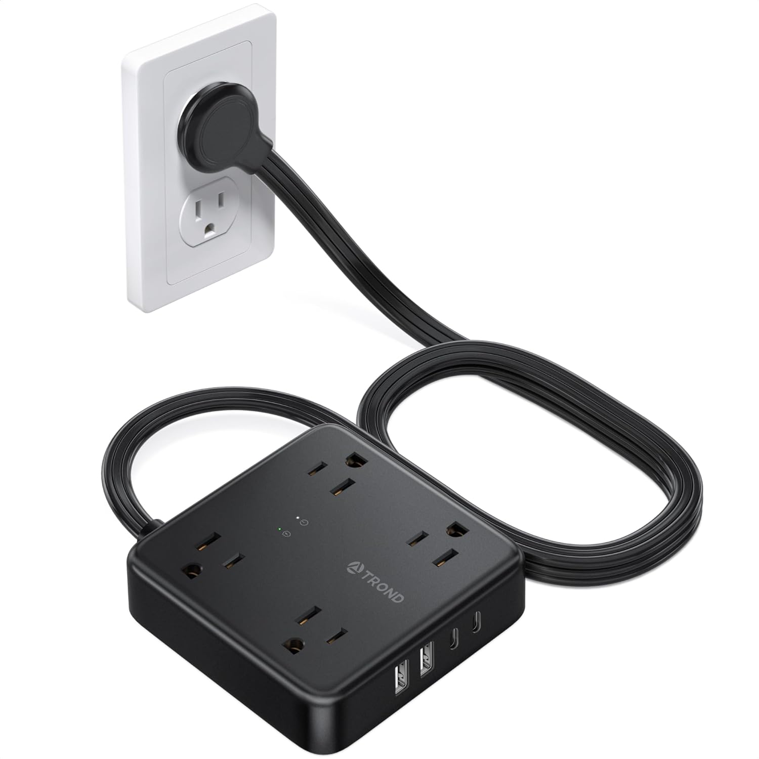 TROND Power Strip with USB Ports - Ultimate Protection