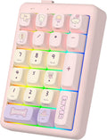 NumberPad 21-Key HotSwappable Numpad - Compact Bluetooth/2.4G/USB