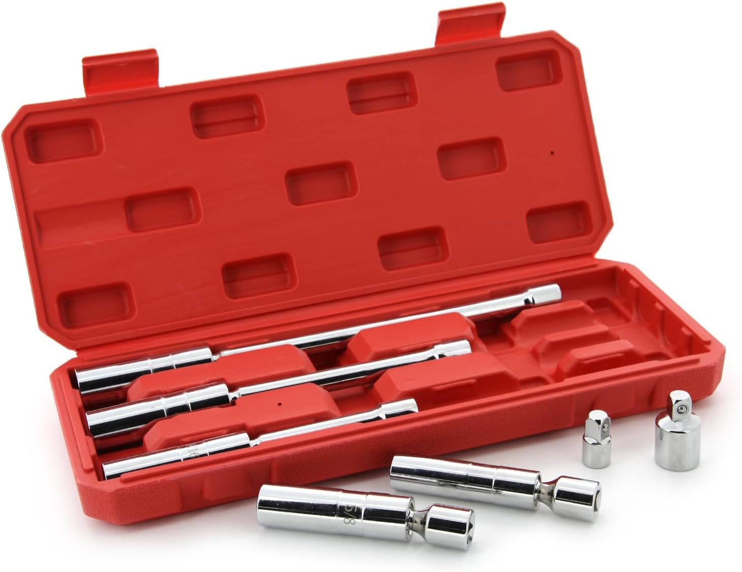 7PCS Magnetic Spark Plug Socket Set for Easy Removal and Installation