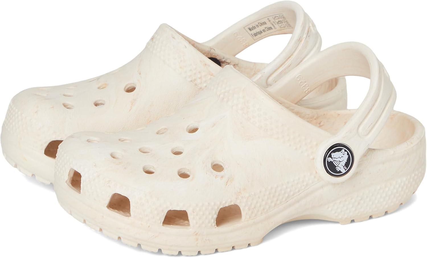 Crocs Kids' Classic Marbled Tie-Dye Clog for Fun and Comfort