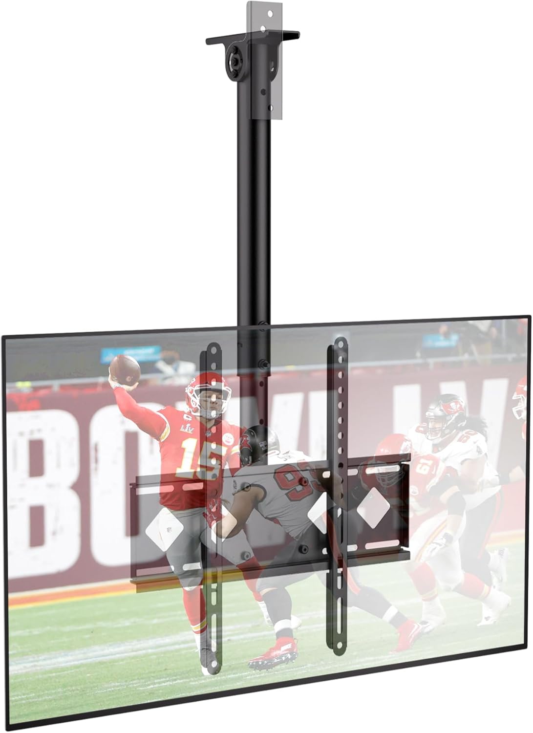 Heavy Duty Ceiling TV Mount for 24-65 inch TVs - Adjustable