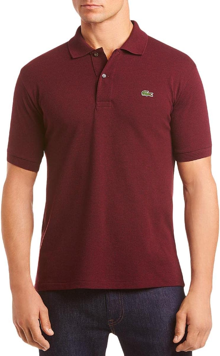 Lacoste Men's L.12.12 Short Sleeve Classic Fit Green Croc Polo