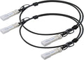 QSFPTEK 10G SFP+ DAC Cable 1m for Cisco and Ubiquiti Devices