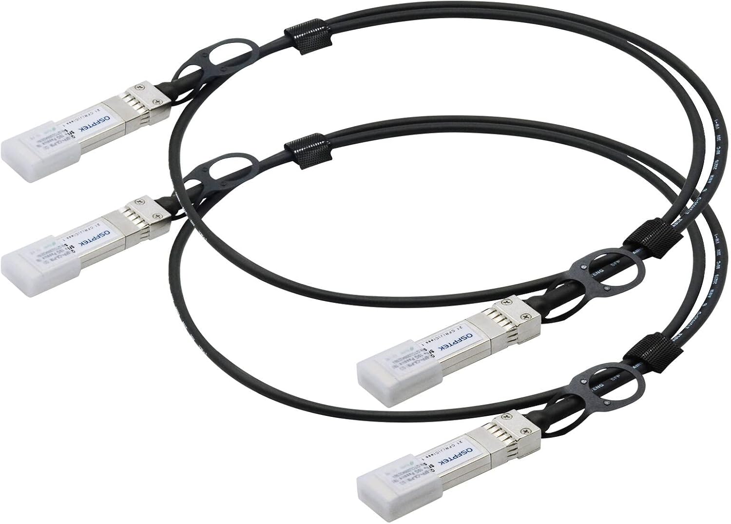 QSFPTEK 10G SFP+ DAC Cable 1m for Cisco and Ubiquiti Devices