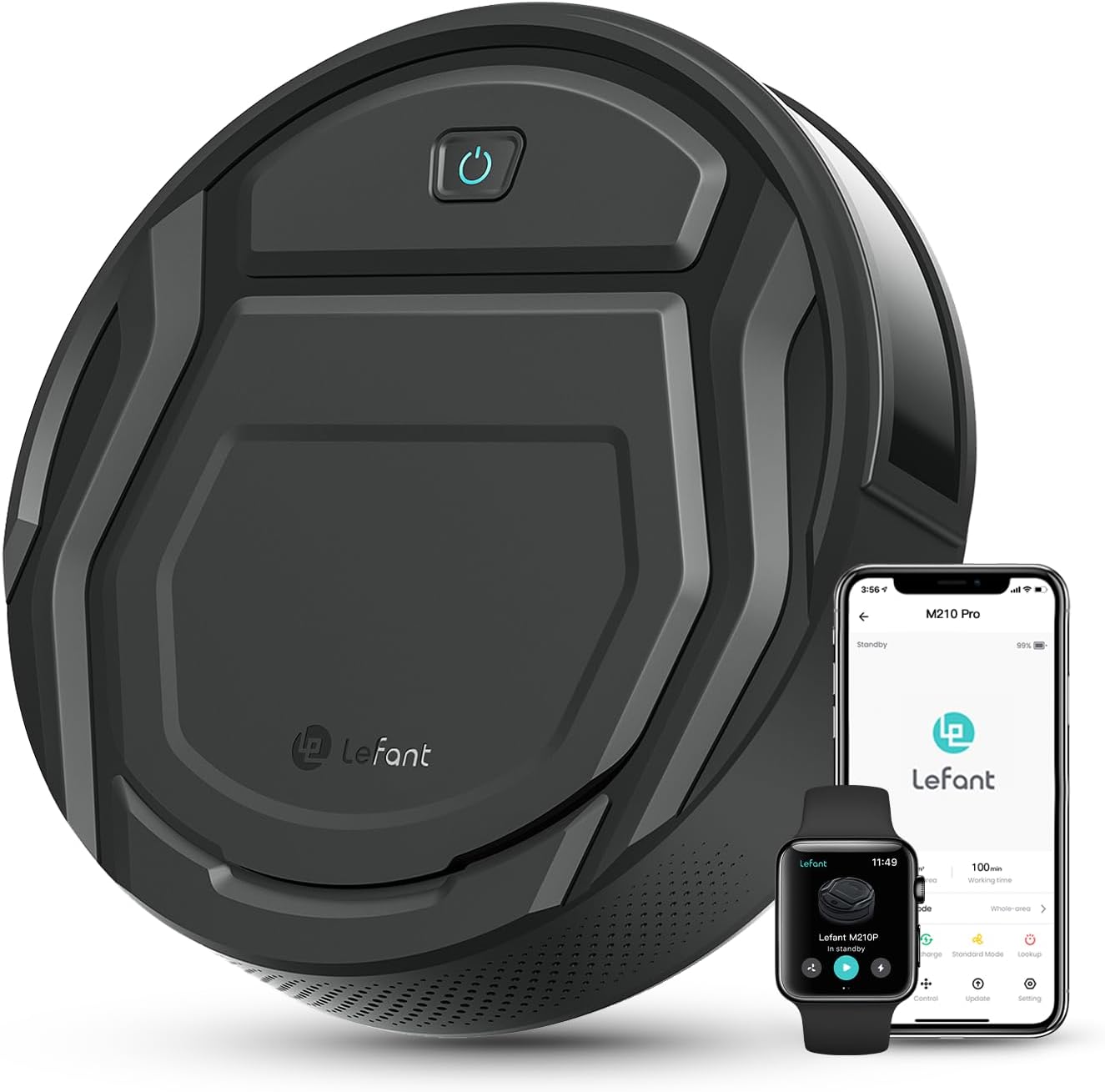 Lefant M210 Pro Robot Vacuum: Powerful Suction & Smart Navigation