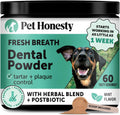 Dog Breath Freshener Dental Powder for Teeth Cleaning - Mint 60