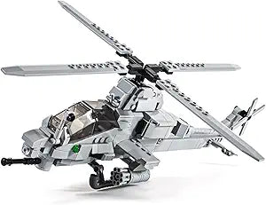 DAHONPA AH-1Z Helicopter Building Bricks Set for All Ages