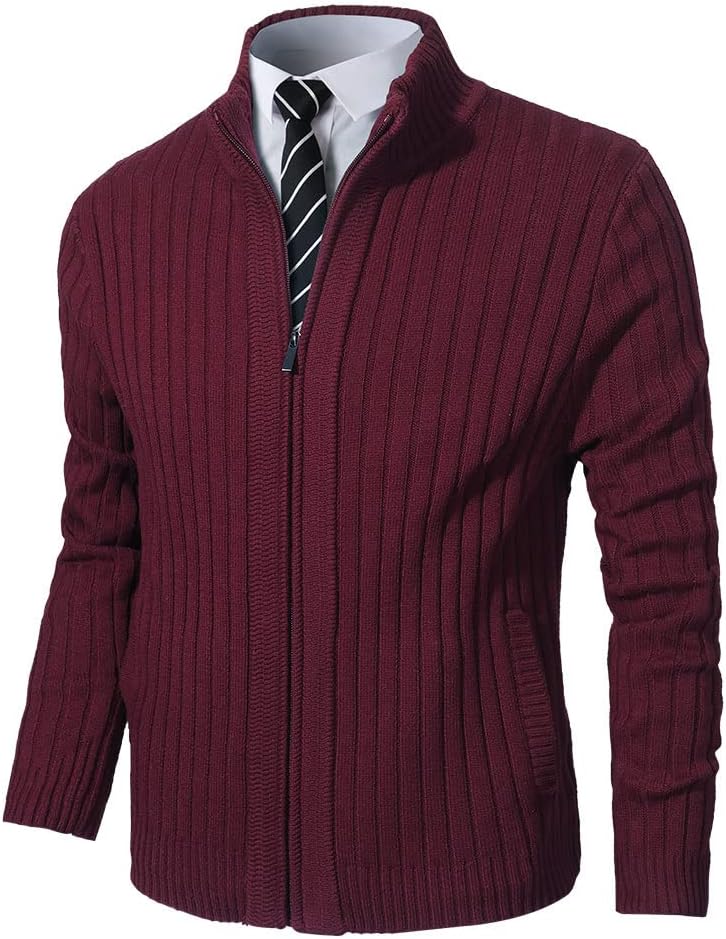 Pioneer Camp Men's Cardigan Sweater Full Zip with Pockets