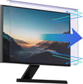 Anti Blue Light Screen Protector for 22 in Monitors - Eye Relief