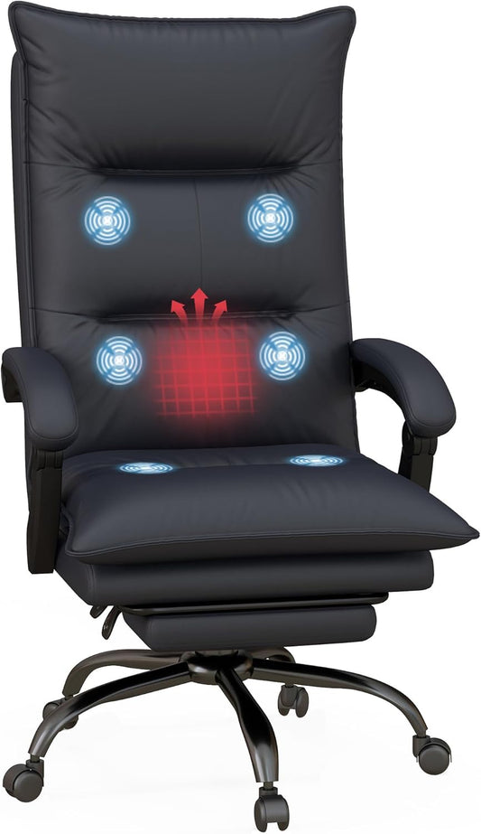 Vinsetto Heated Massage Office Chair - Ultimate Comfort