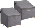 Outdoor Chair Covers Waterproof 2 Pack - Heavy Duty 29in High Back
