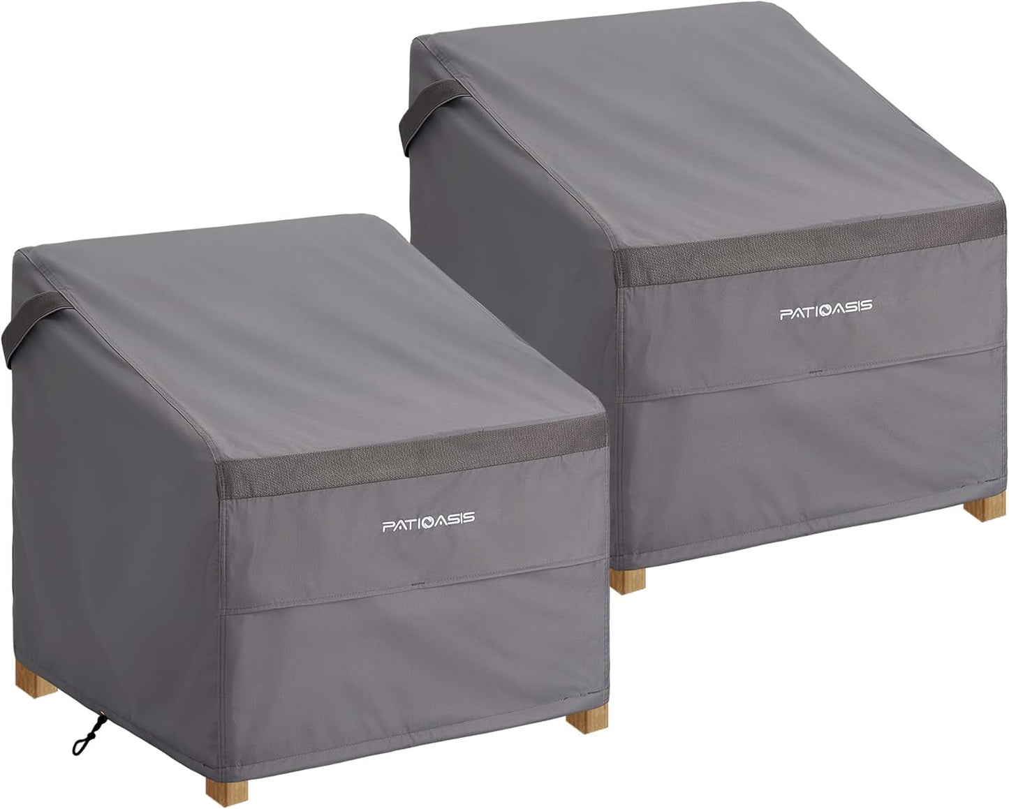 Outdoor Chair Covers Waterproof 2 Pack for Heavy Duty Protection