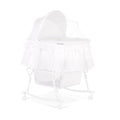 Lacy Portable 2-in-1 Bassinet & Cradle - Lightweight, Full Canopy