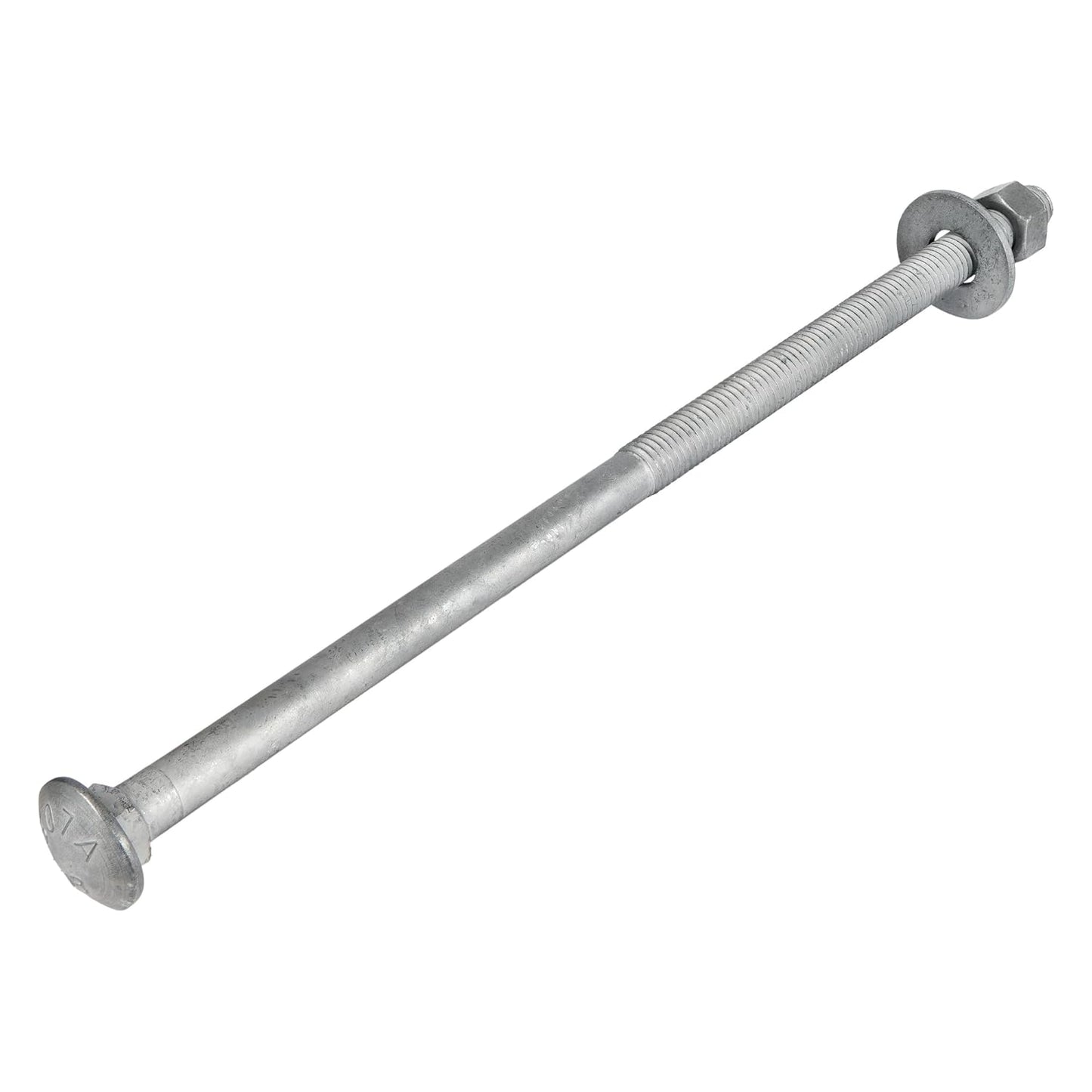 3/8 x 12 Galvanized Carriage Bolt Kit for Heavy Duty Use