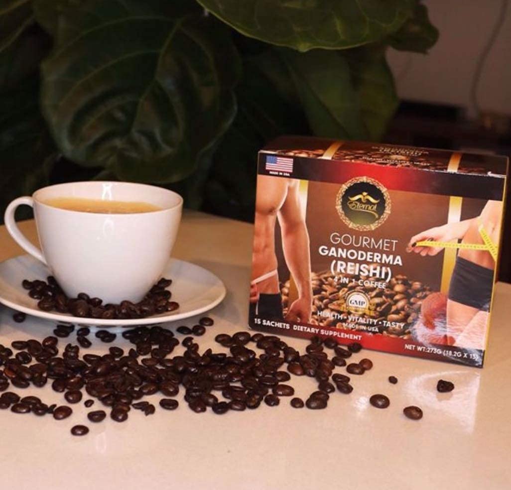 CAFE GANODERMA 4 in 1 Coffee - Set of 10 for Health Benefits