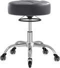 Rolling Stool Heavy Duty 400lb - Comfortable Memory Foam Salon Stool
