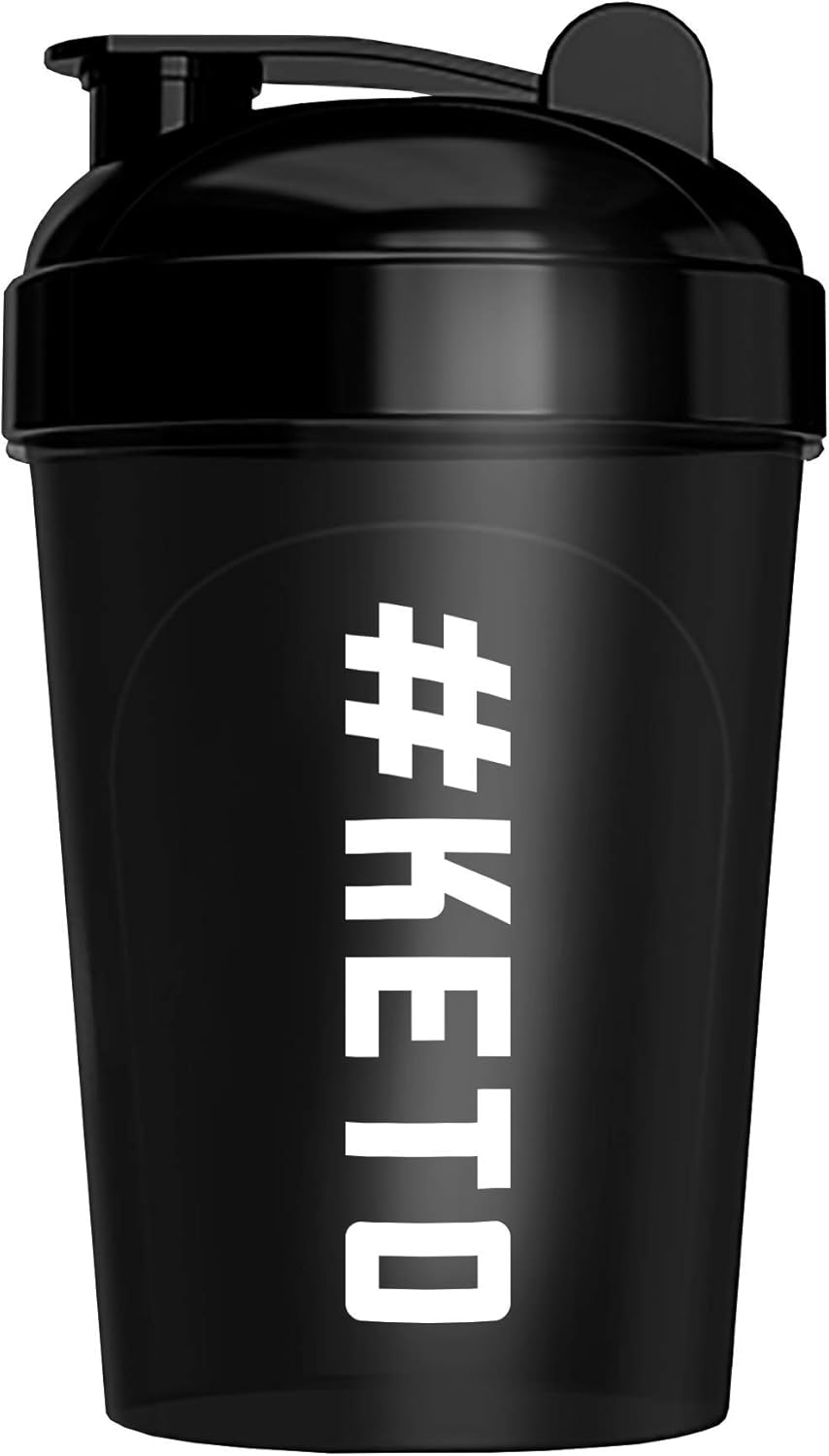 BPA-Free Keto Shaker with Mixing Tech