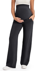 G4Free Maternity Pants Over The Belly Yoga Dress Work (Style NHY6)