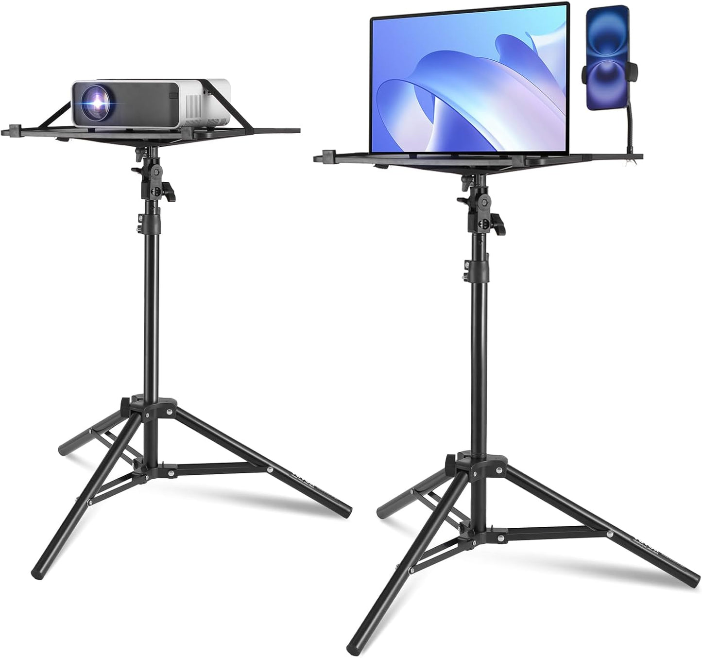 VEVOR Portable Projector Tripod - Adjustable Height for Ultimate Versatility!