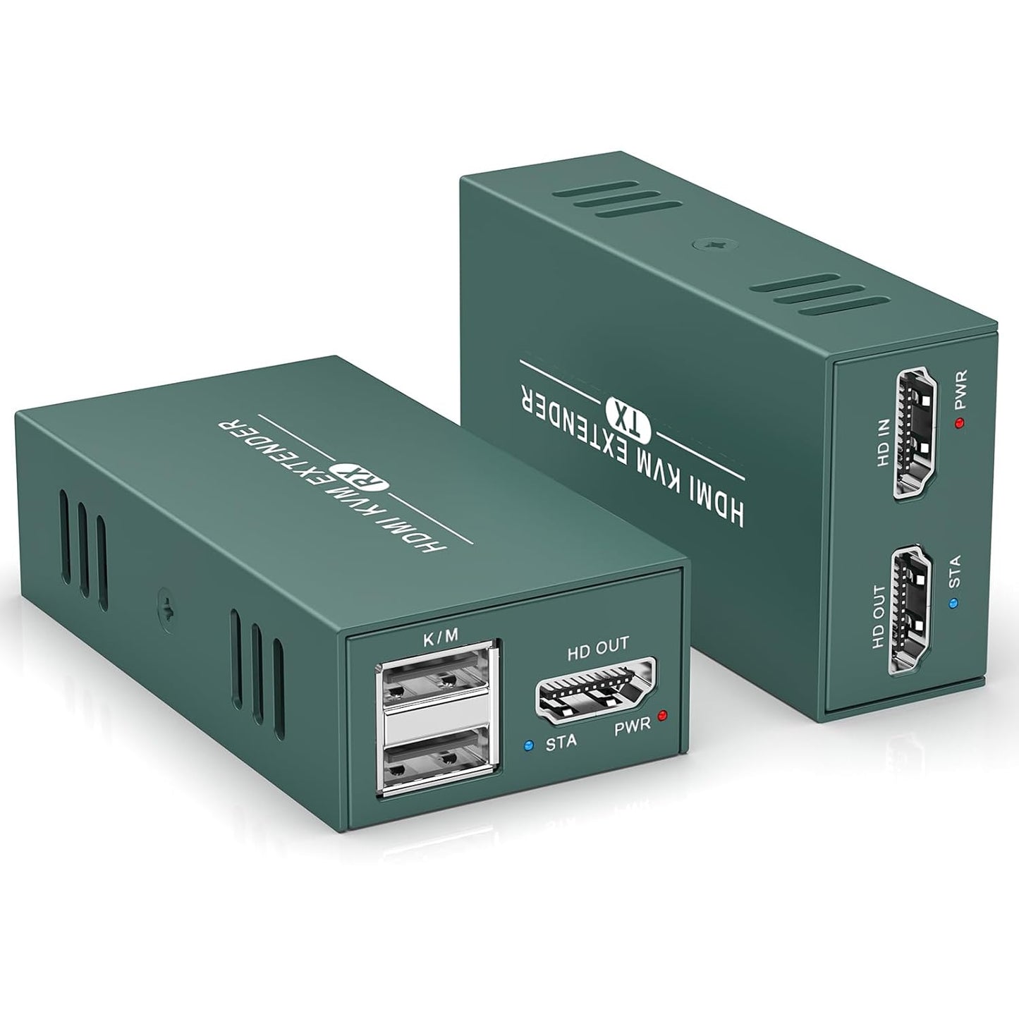 HDMI KVM Extender Over Cat6/7 Up to 50M for Remote Control