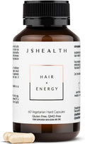 Hair Formula Vitamins for Hair Growth and Energy - Iodine & Zinc