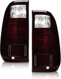 Black Tail Light Compatible With 2008-2016 Ford Super Duty - Smoked