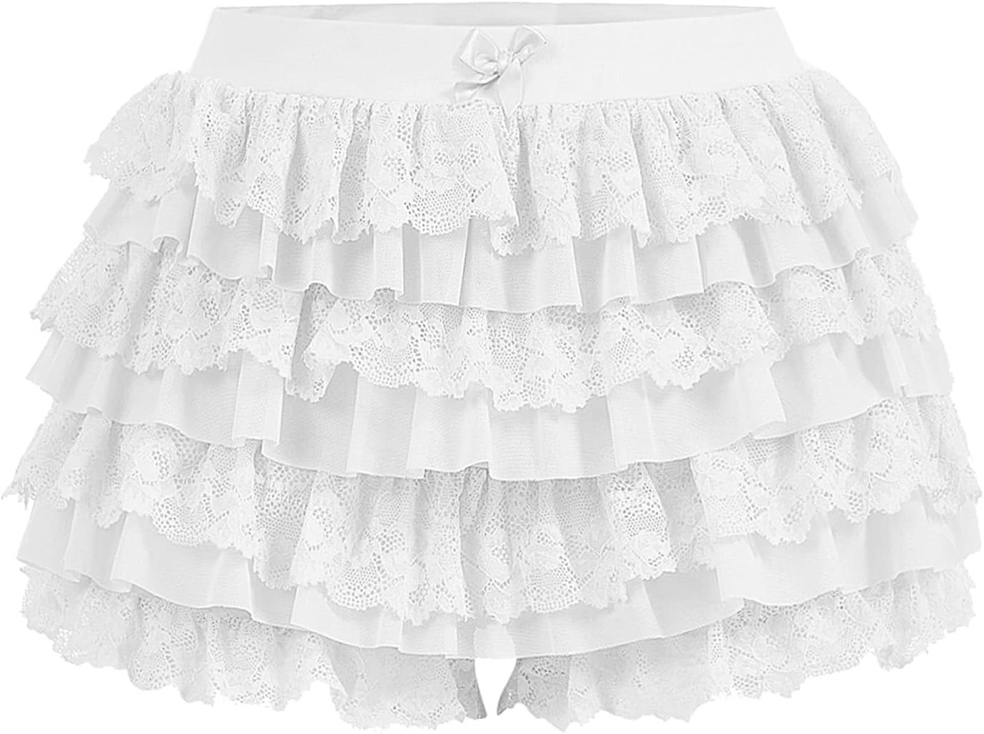 Women's Y2K Lace Ruffer Shorts for Cute Sweet Style