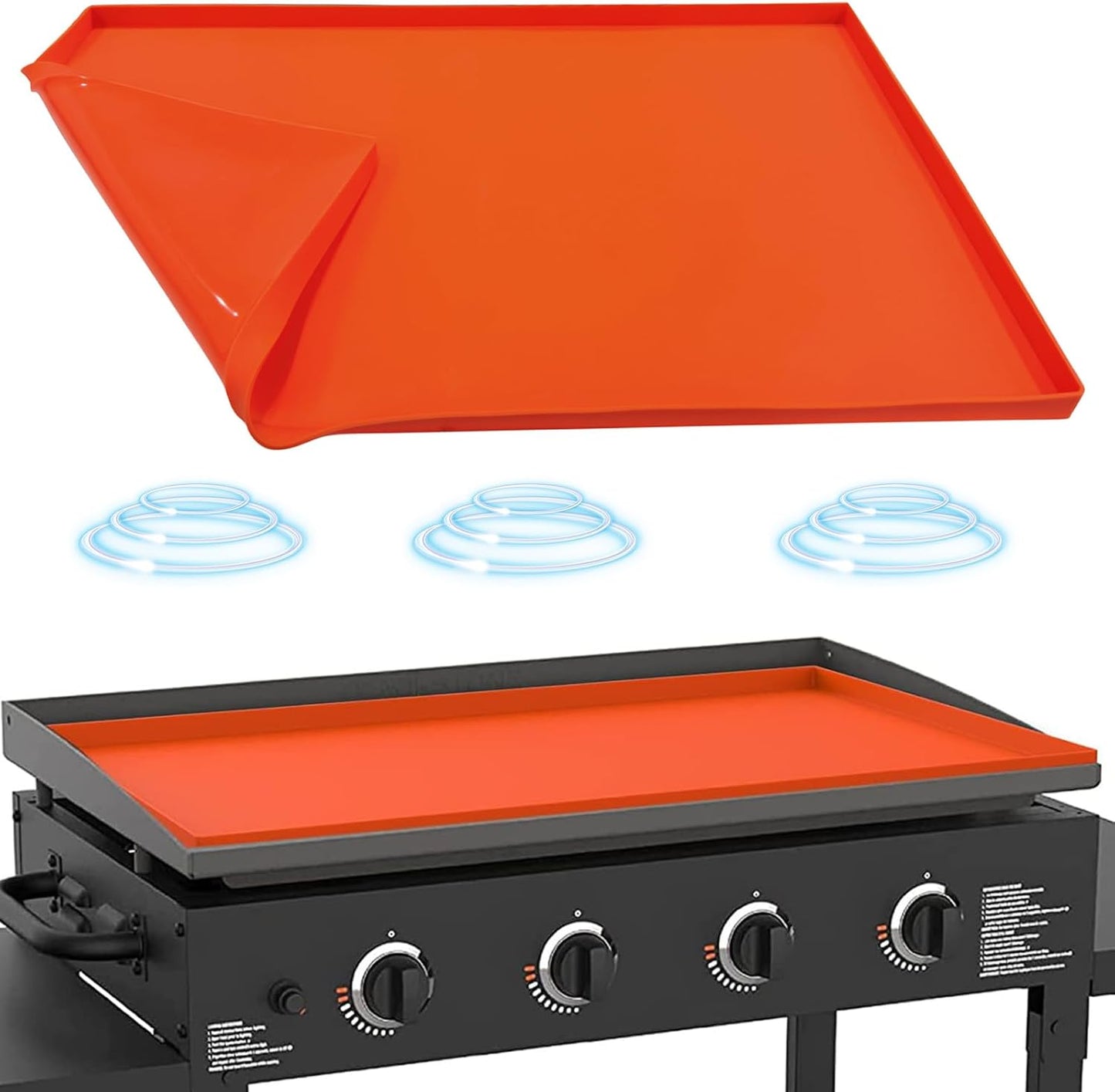 Silicone Griddle Mat for Blackstone 36 Inch - Heavy Duty Cover