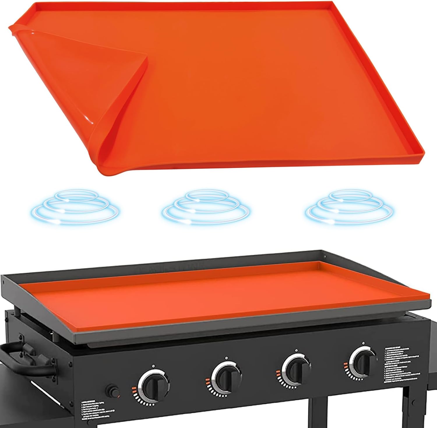 Silicone Griddle Mat for Blackstone 36 Inch - Heavy Duty Cover