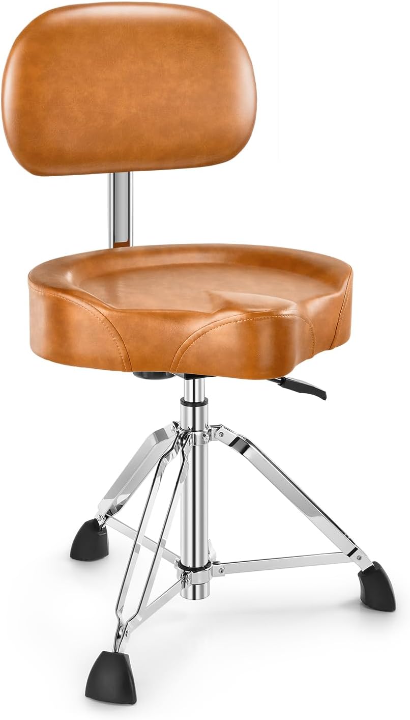 Donner Drum Throne with Backrest for Ultimate Comfort and Support