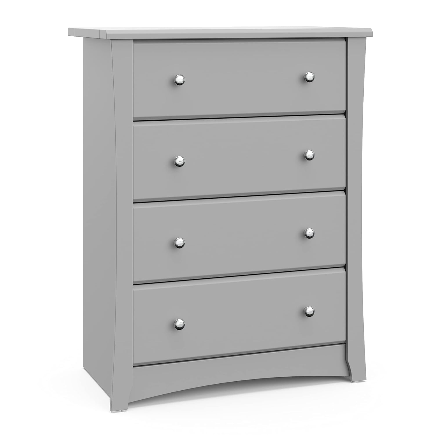 Storkcraft Crescent 4 Drawer Chest for Nursery and Kids Room
