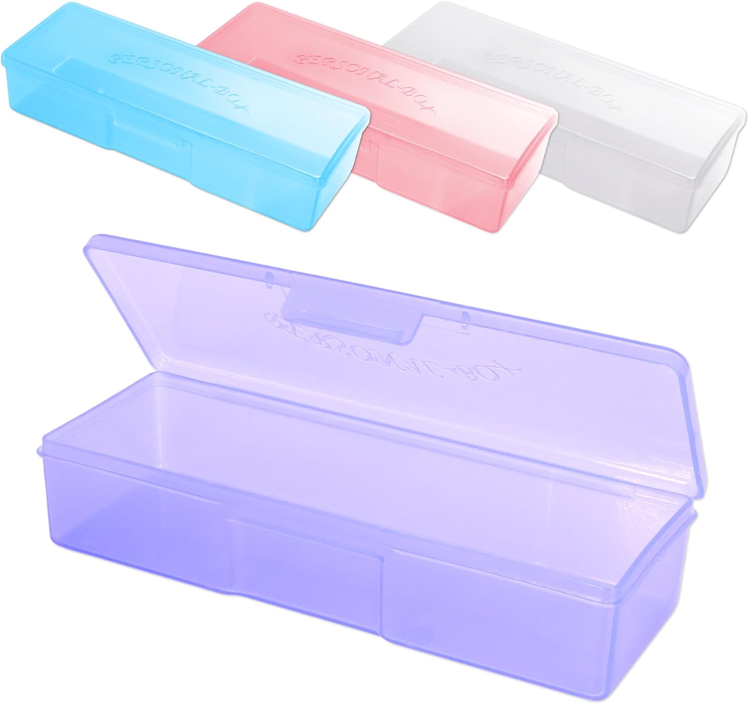 Beauticom Personal Box Storage Case for Nail and Craft Supplies