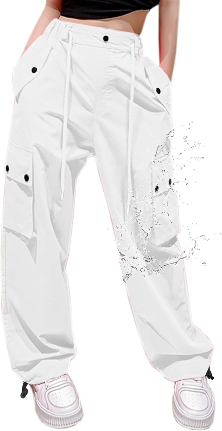Cromoncent Cargo Pants for Girls & Women - Y2K Baggy Style