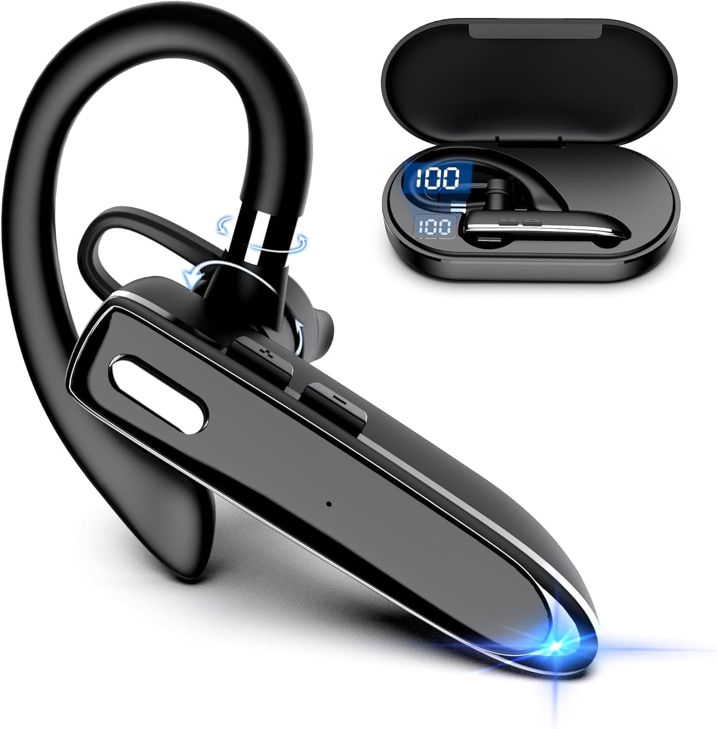 MOZC Wireless Business Headset - 120H Standby