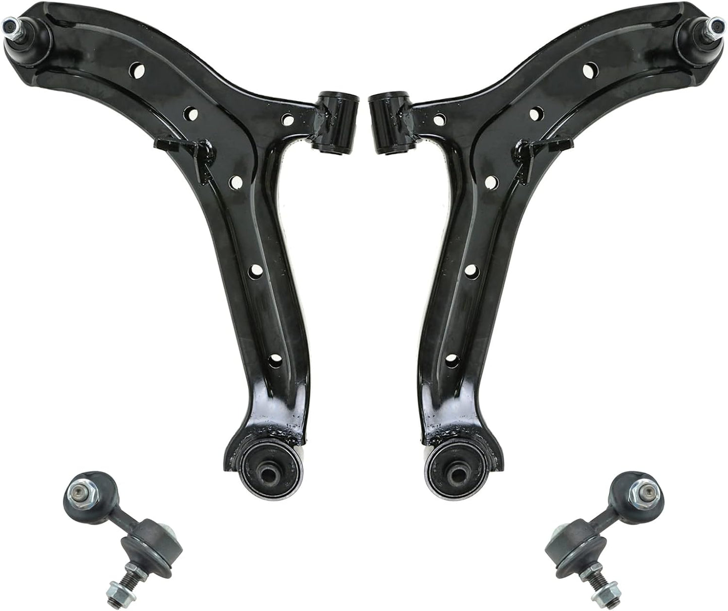 TRQ Front Suspension Kit Control Arm with Ball Joint for Hyundai