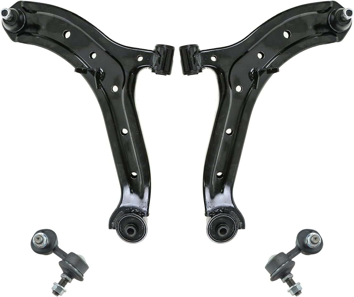 TRQ Front Suspension Kit Control Arm with Ball Joint for Hyundai