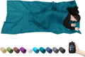 Silk Sleeping Bag Liner Extra Wide 87x43 - Lightweight Travel Sheet