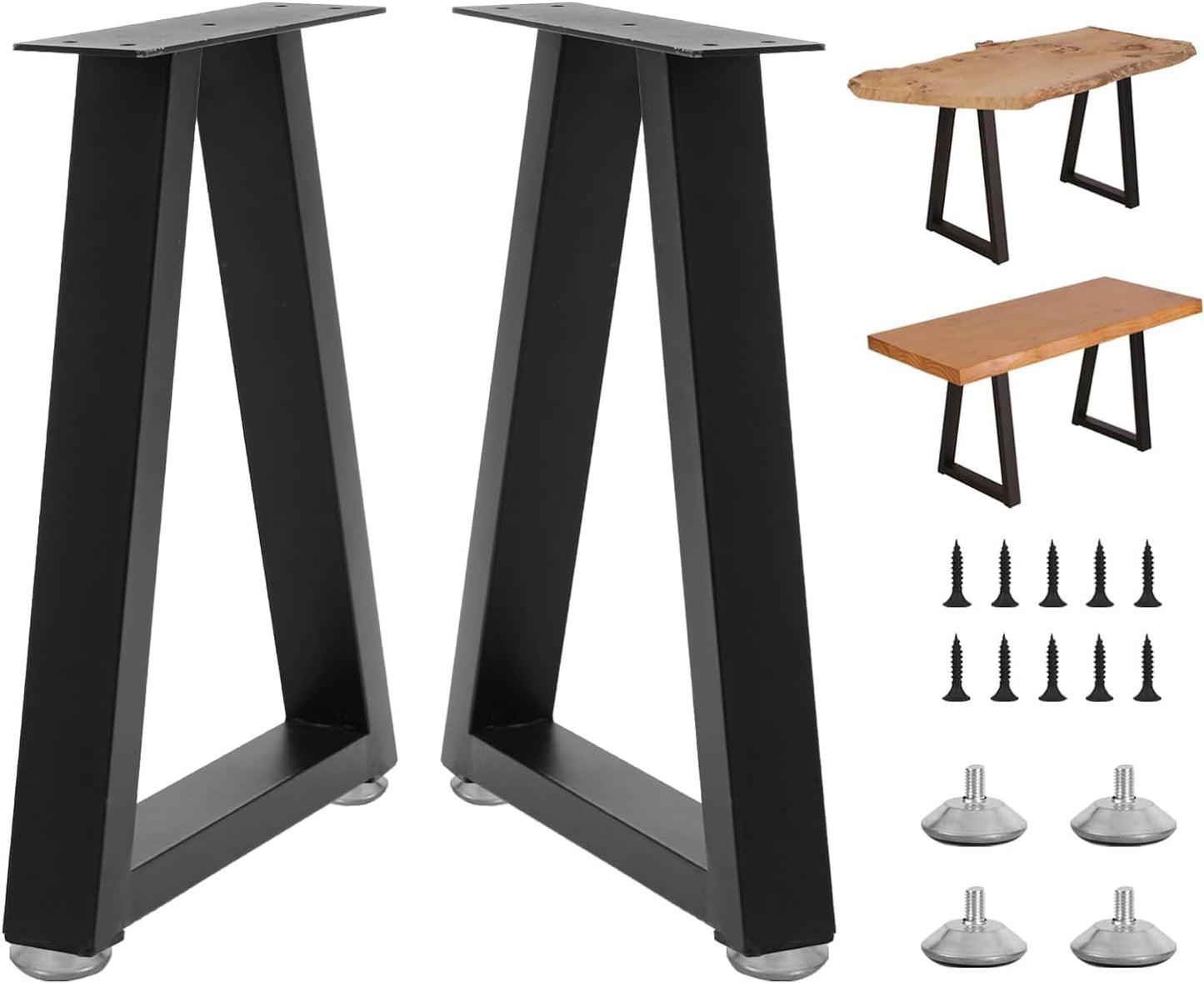 22 Inch Heavy Duty Metal Desk Table Legs for Modern Furniture