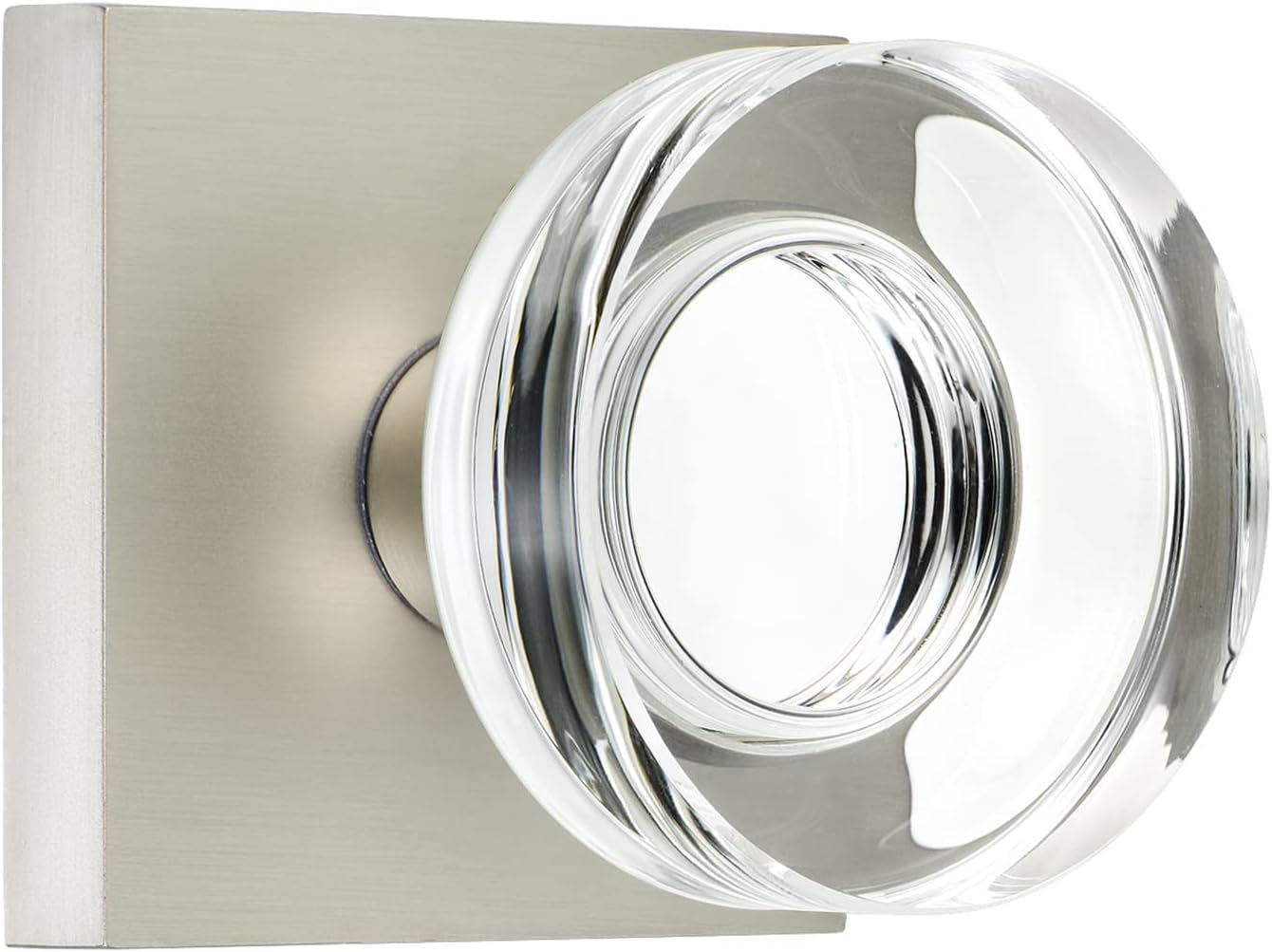 Coolnews Crystal Door Knobs for Interior Passage Hall Closet