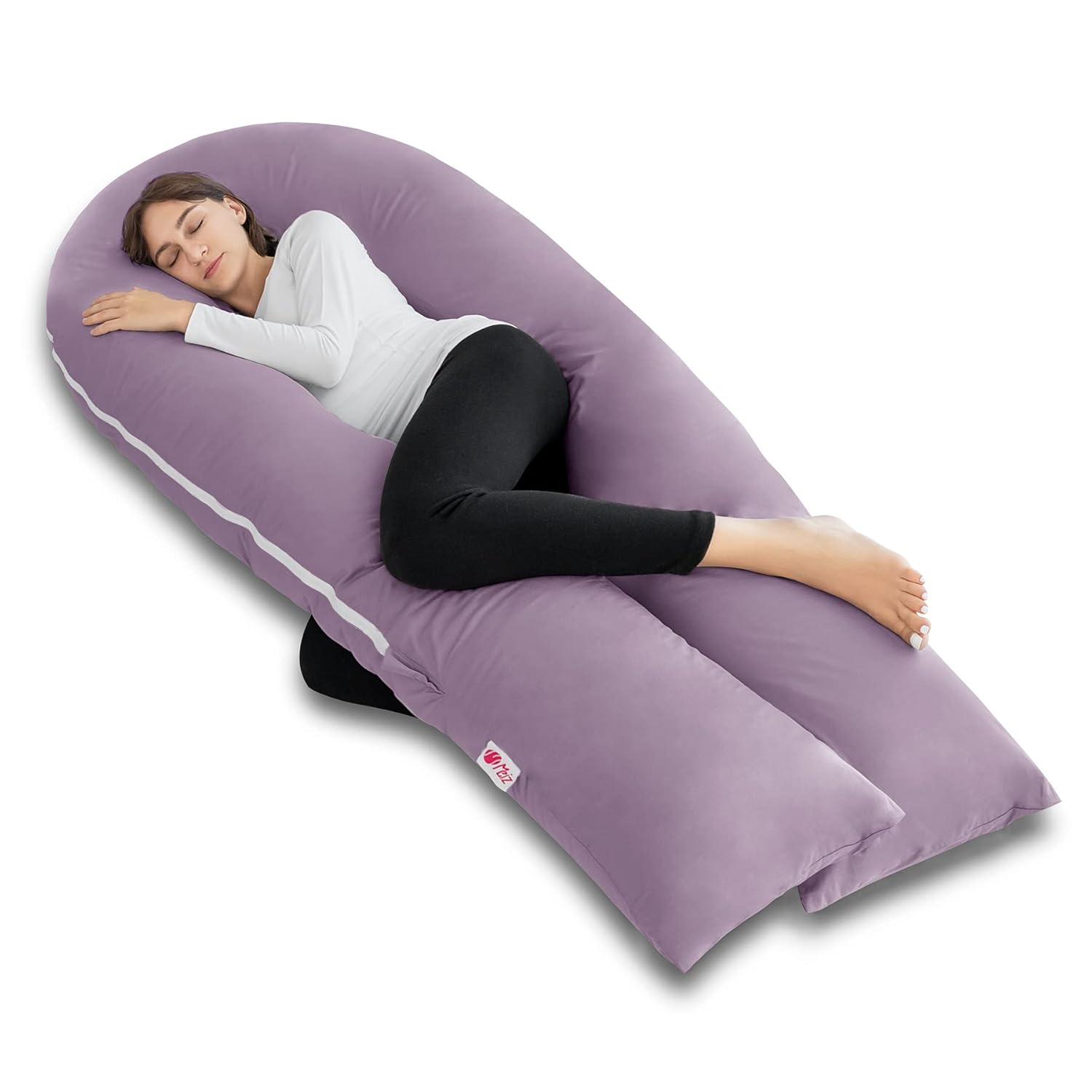 Meiz U Shaped Pregnancy Pillows for Full Body Support Comfort