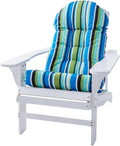 Adirondack Chair Cushion High Back Tufted - Weather Resistant Comfort